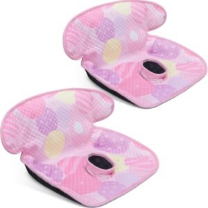 Car Seat Protector for Potty Training, 2 Pack Dry Waterproof Car Seat Liner Toilet Training for Baby Infant Toddler, Piddle Pads Cover Car Seat Pad for Strollers & Carseat (Pink,2PC)
